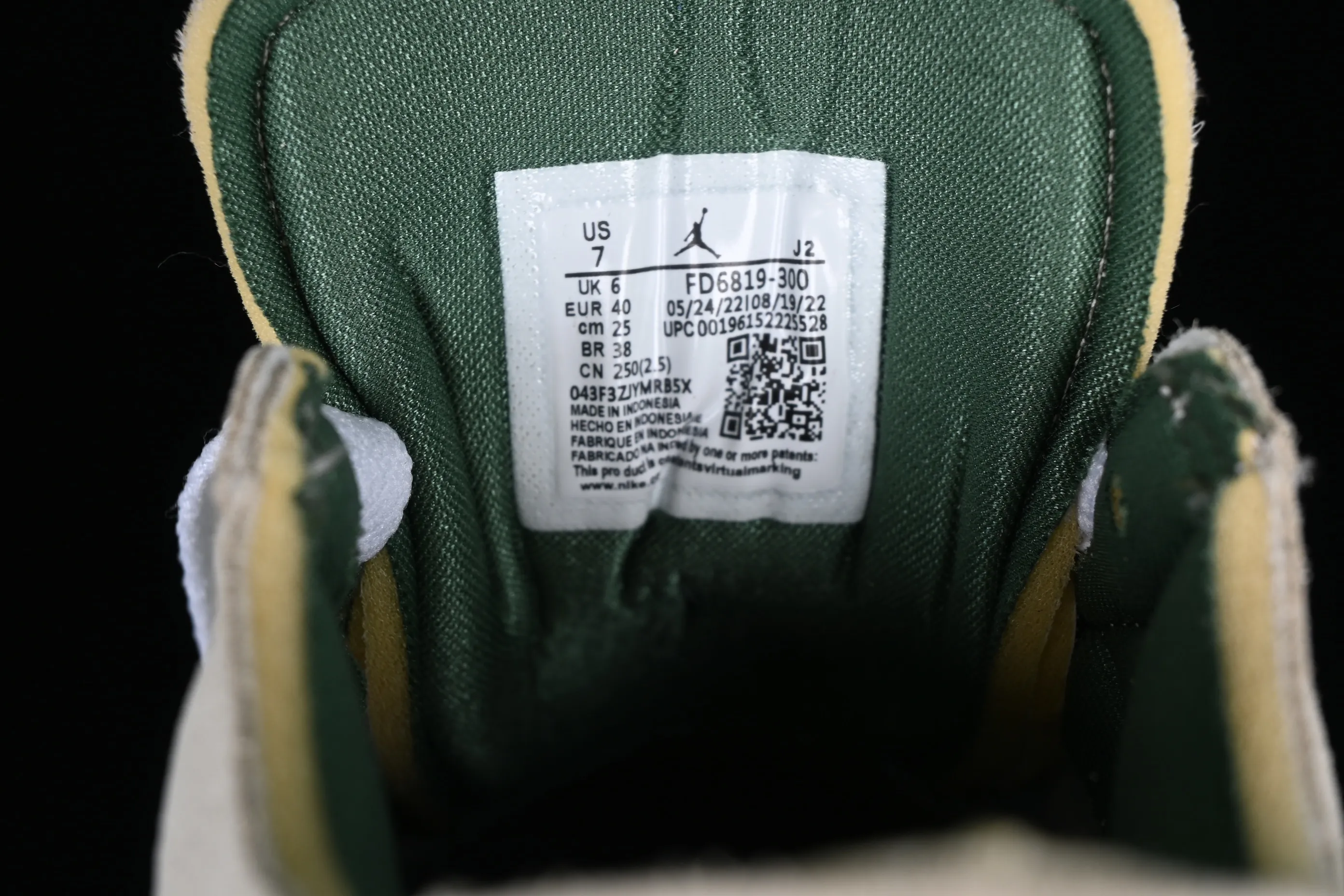 All categories Air Jordan Jordan series basketball shoes Air Jordan 1 Low Z version Air Jordan 1 Low OG EX "Tech Grey" AJ1 Joe 1 gray green retro culture and leisure sports sneakers FD6819-300